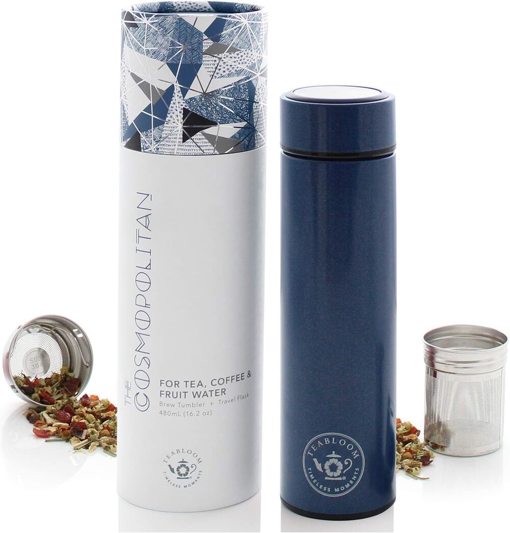 Teabloom - The ORIGINAL All-Brew Travel Tumbler & Thermos